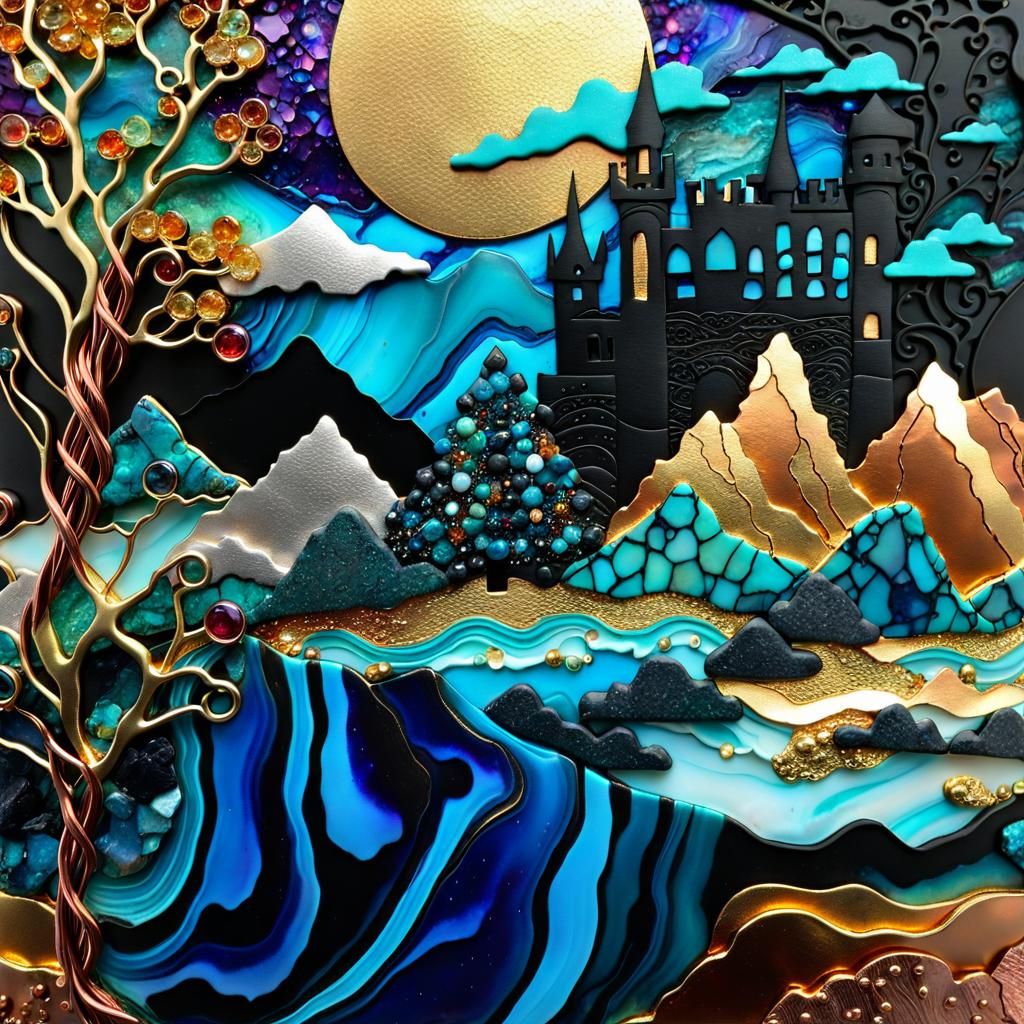 Castle Spires  by @JaMint