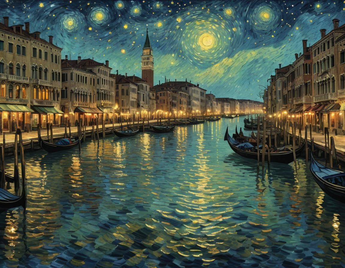 If Van Gogh had gone to Venice... - AI Generated Artwork - NightCafe ...