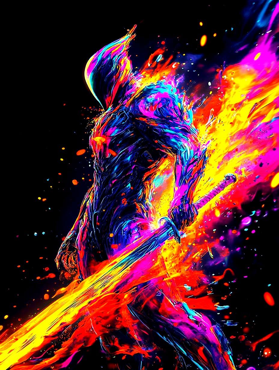 Colorful Warrior