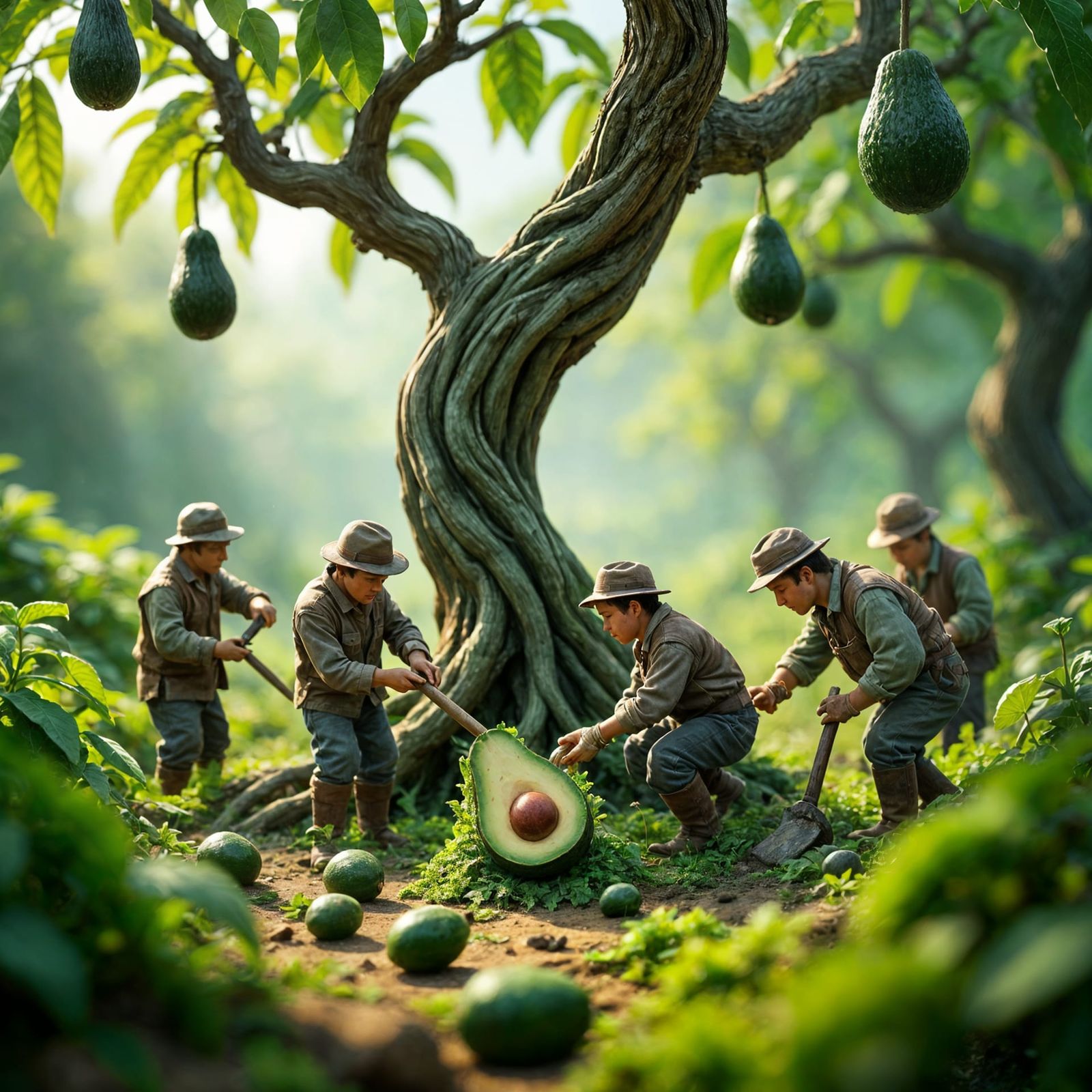 Avocado Harvest Time