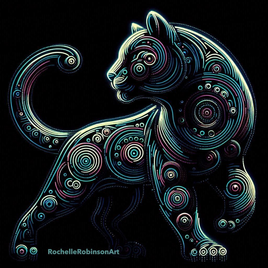 Neon Panther