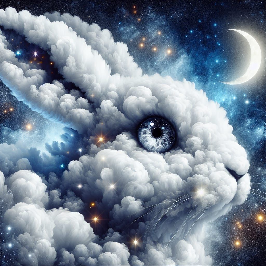 Nebula Lepus 🌌🐇  by @Eve