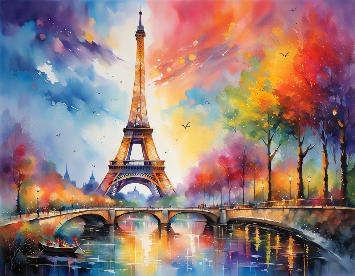 Eiffel Tower   by @Antari