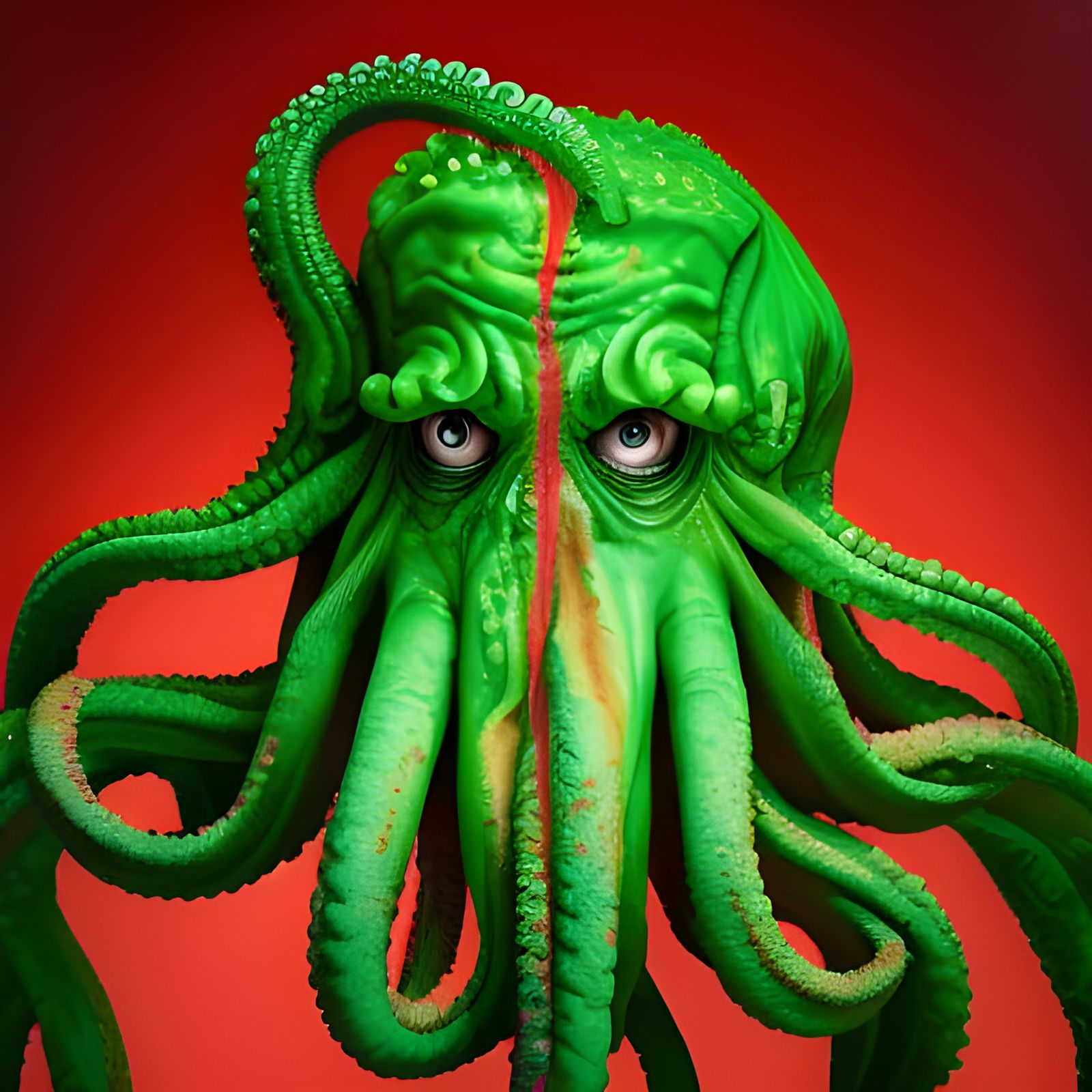 Feeding Of The Common Cthulhu-Kraken - AI Generated Artwork - NightCafe ...