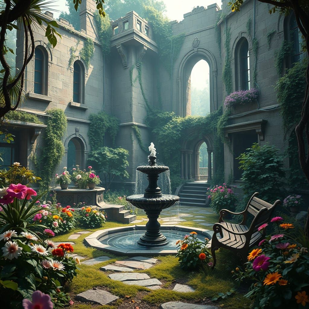 Titkos kert  by @Mandala17