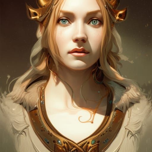 Viking woman - AI Generated Artwork - NightCafe Creator