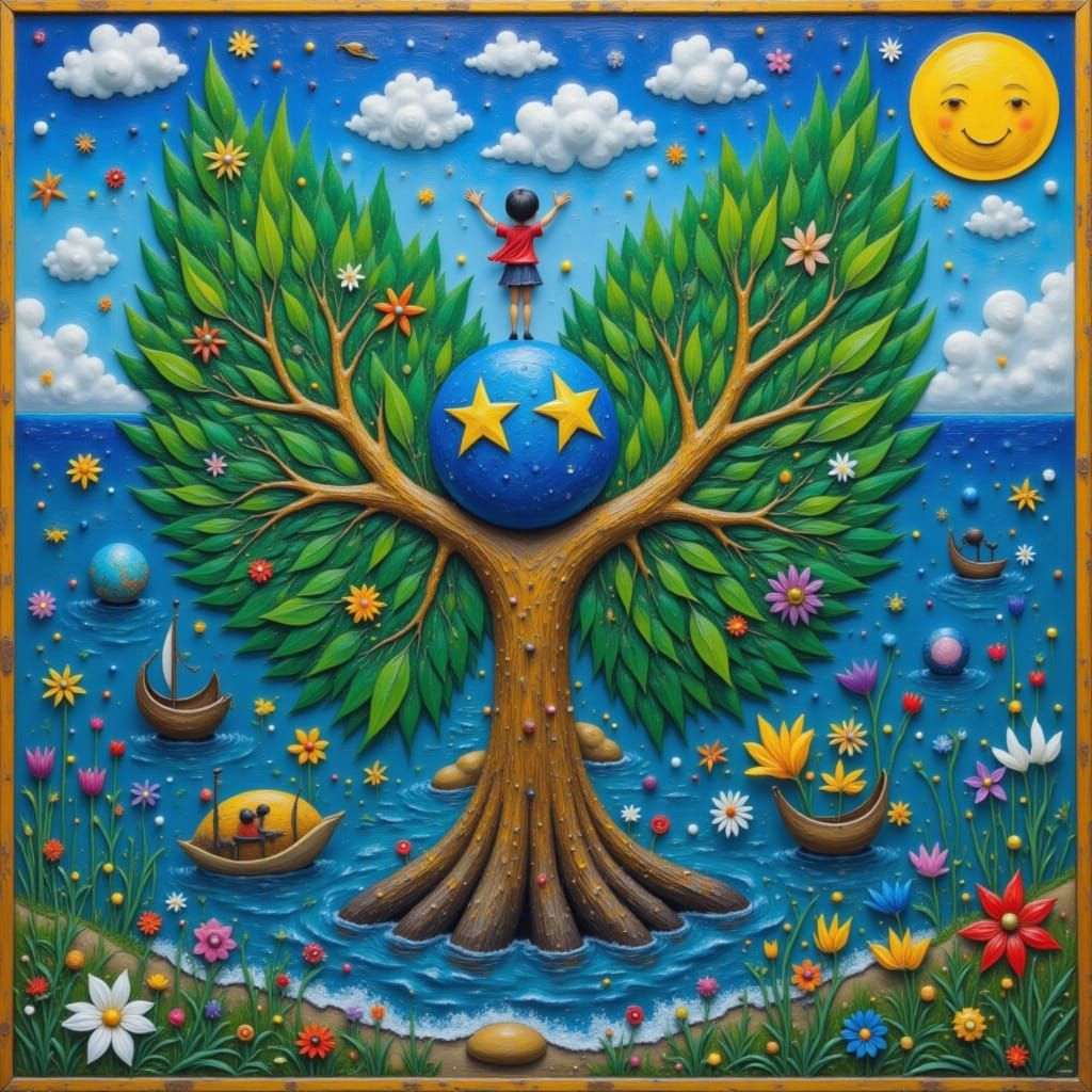 Josephine Wall Style Tree of Life