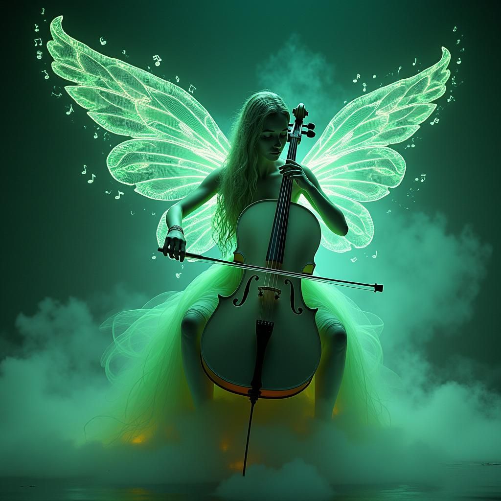 Green Cello