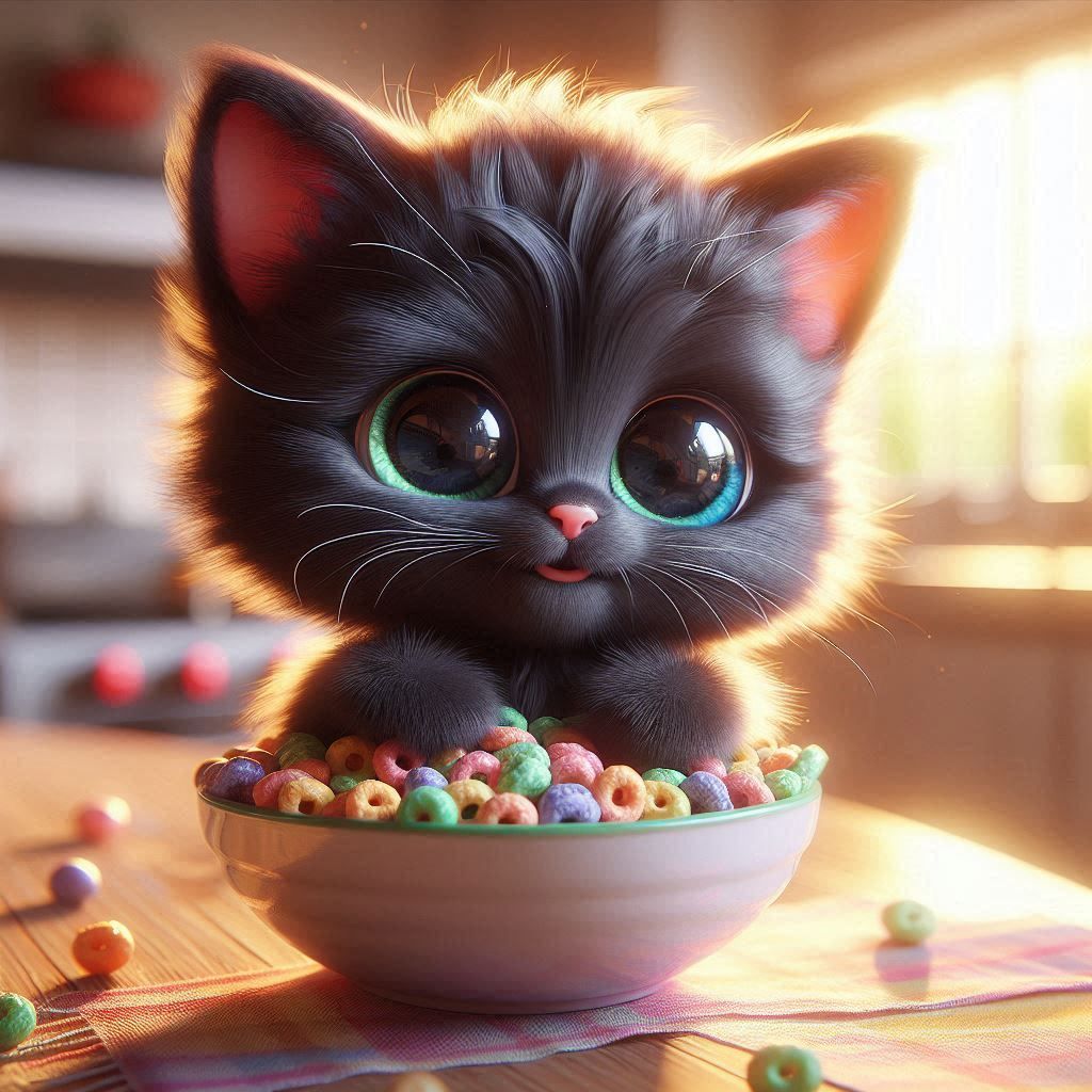 uh blueberry, i don’t think you’re supposed to be in my… cereal.