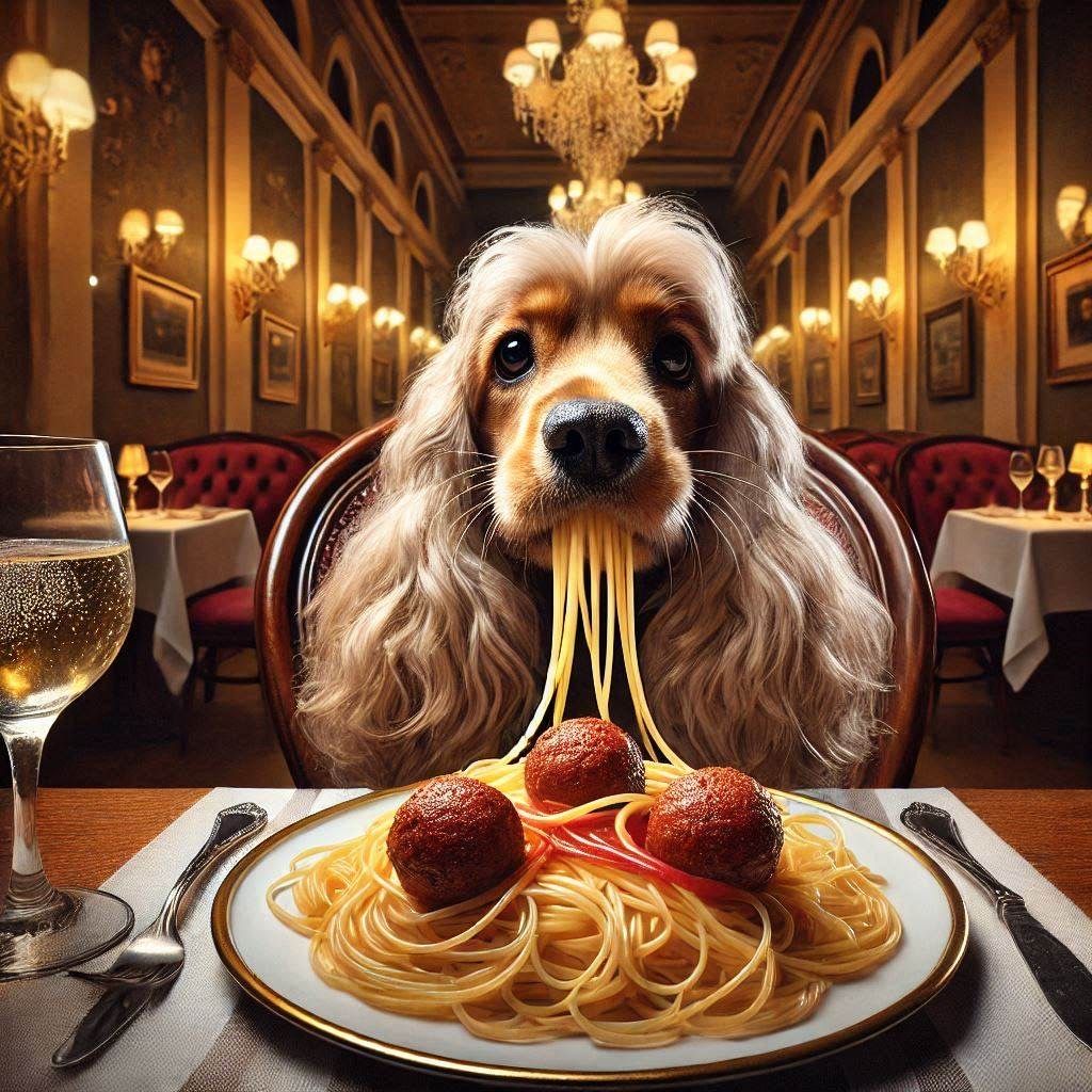 Lady in Italian Restaurant