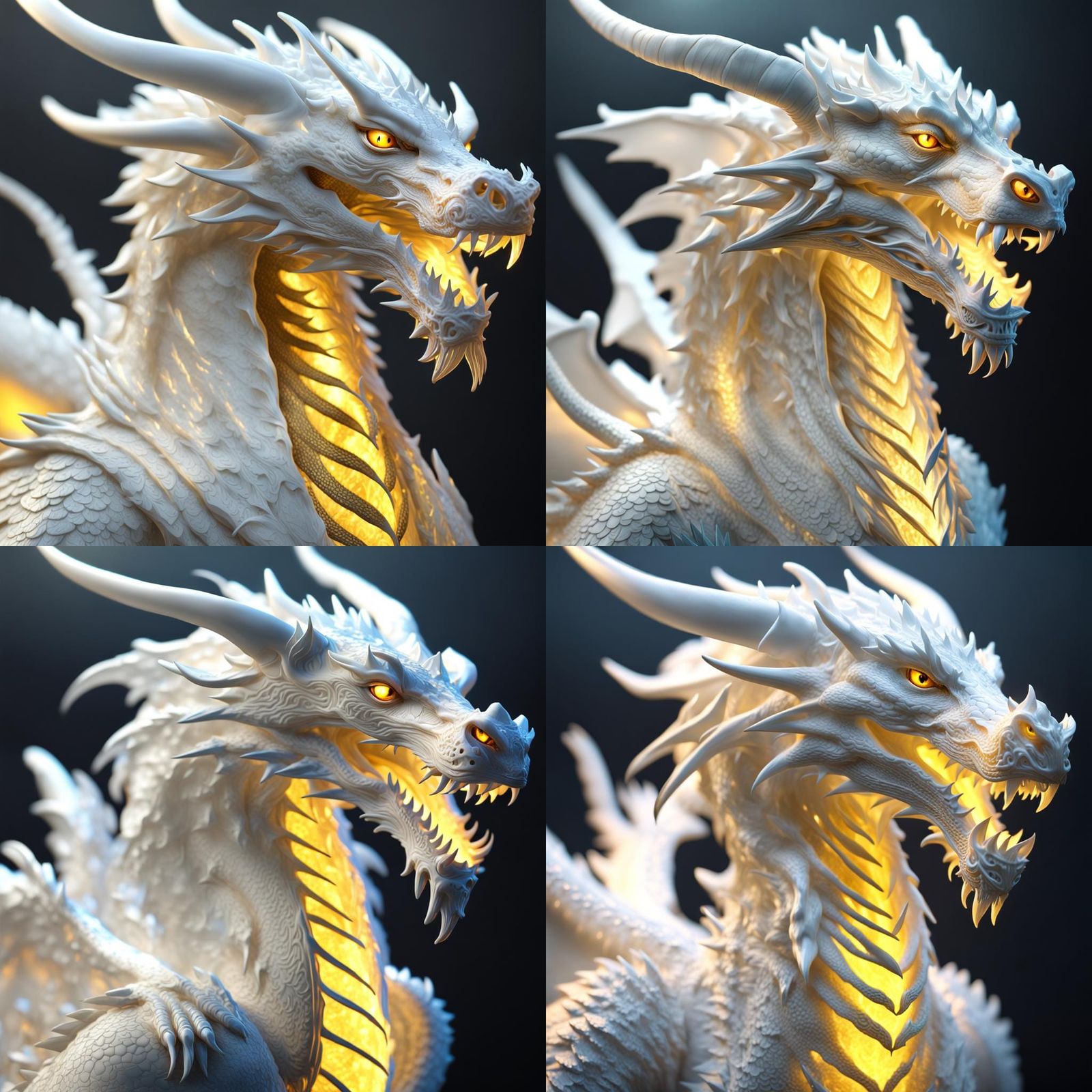 8K 3D dragon - AI Generated Artwork - NightCafe Creator