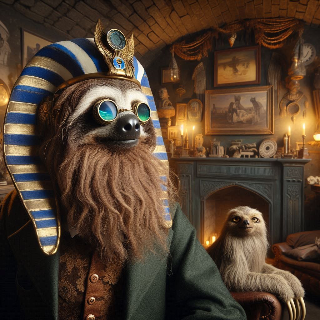 Slothspin Cronk, Egyptophile who kept illegal sphinxes, from “Harry Potter”