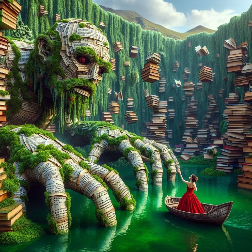 Creatures from the Book Lagoon