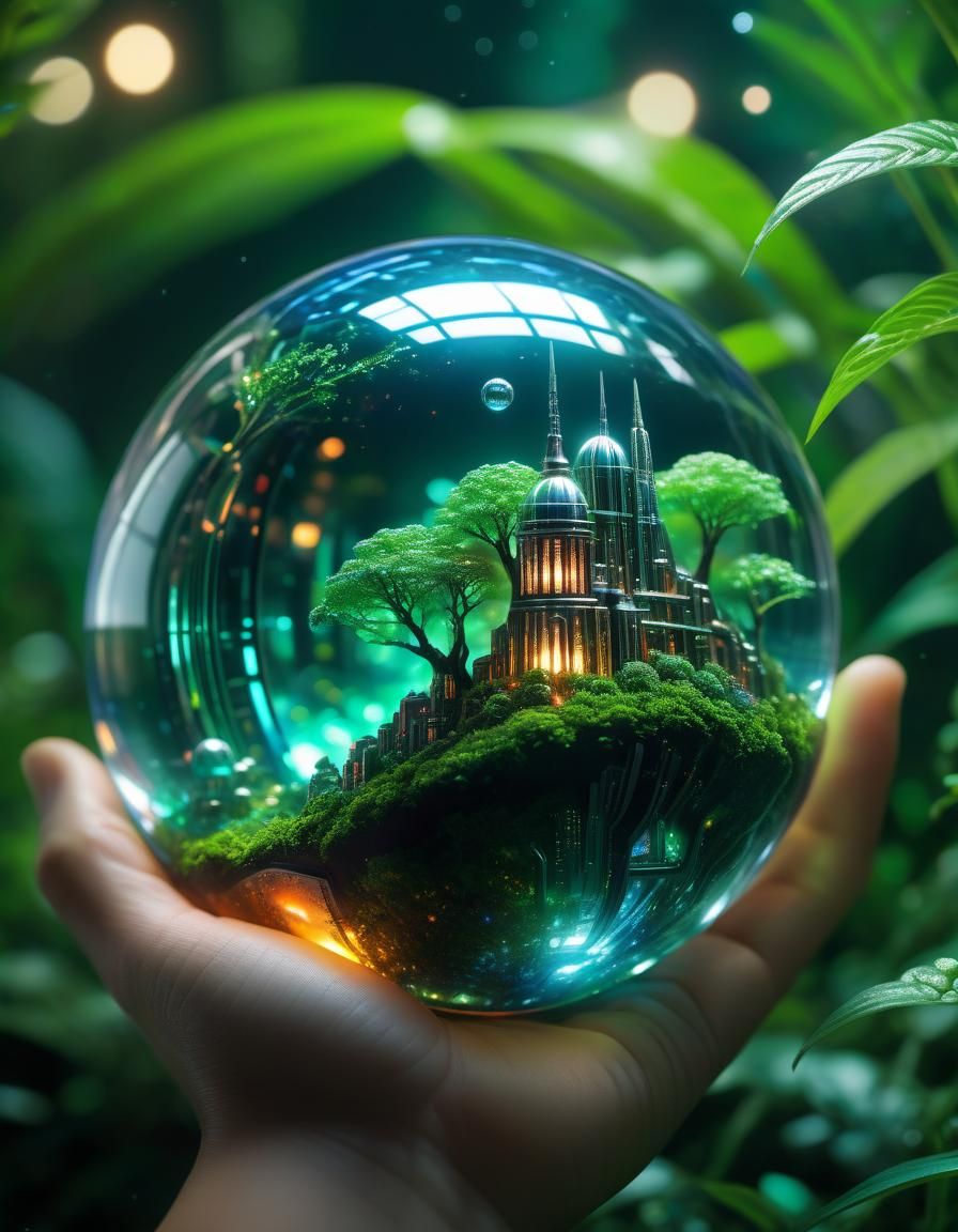 Search for paradise   by @StriderAiArt