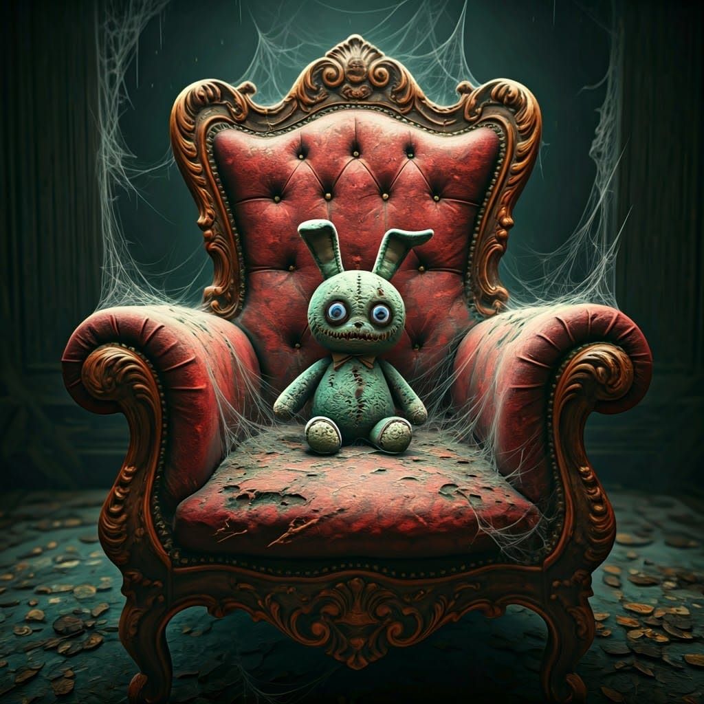 Cursed Bunny  by @Erica