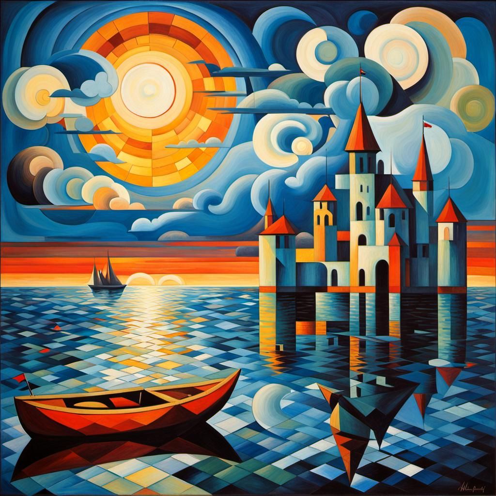 My cubist castle