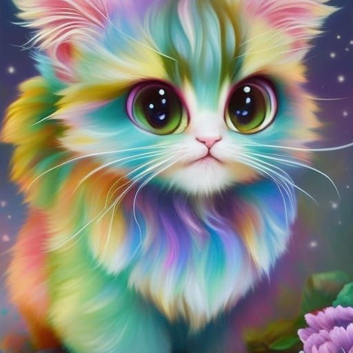 OMG-SO FLUFFY!! - AI Generated Artwork - NightCafe Creator