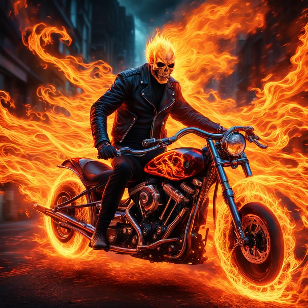 Ghost Rider  by @undefined