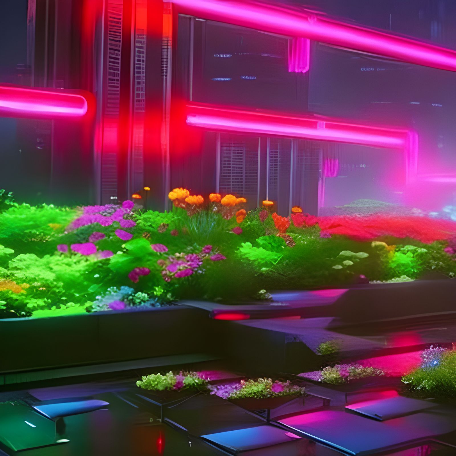 CityGarden - AI Generated Artwork - NightCafe Creator