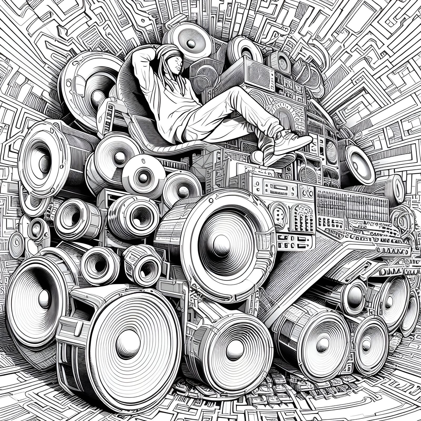 Stereopunk Character Sketch series (Dall-E-3, 13-18nov23)