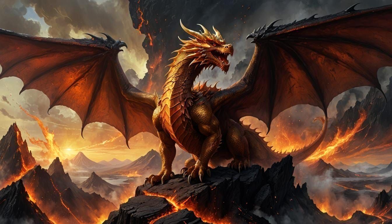 Ashen Tyrant  by @snowfox