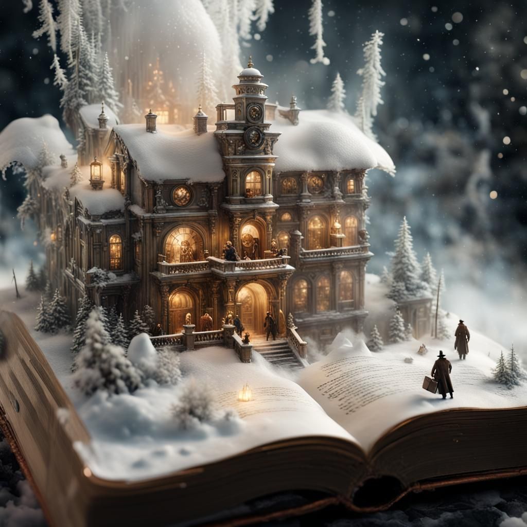 Steampunk winter story  by @Laevos