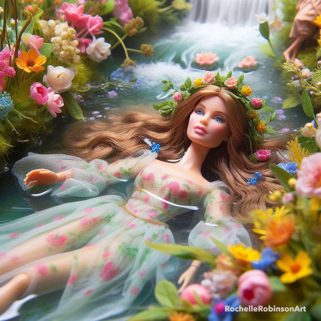 Barbie as Ofelia