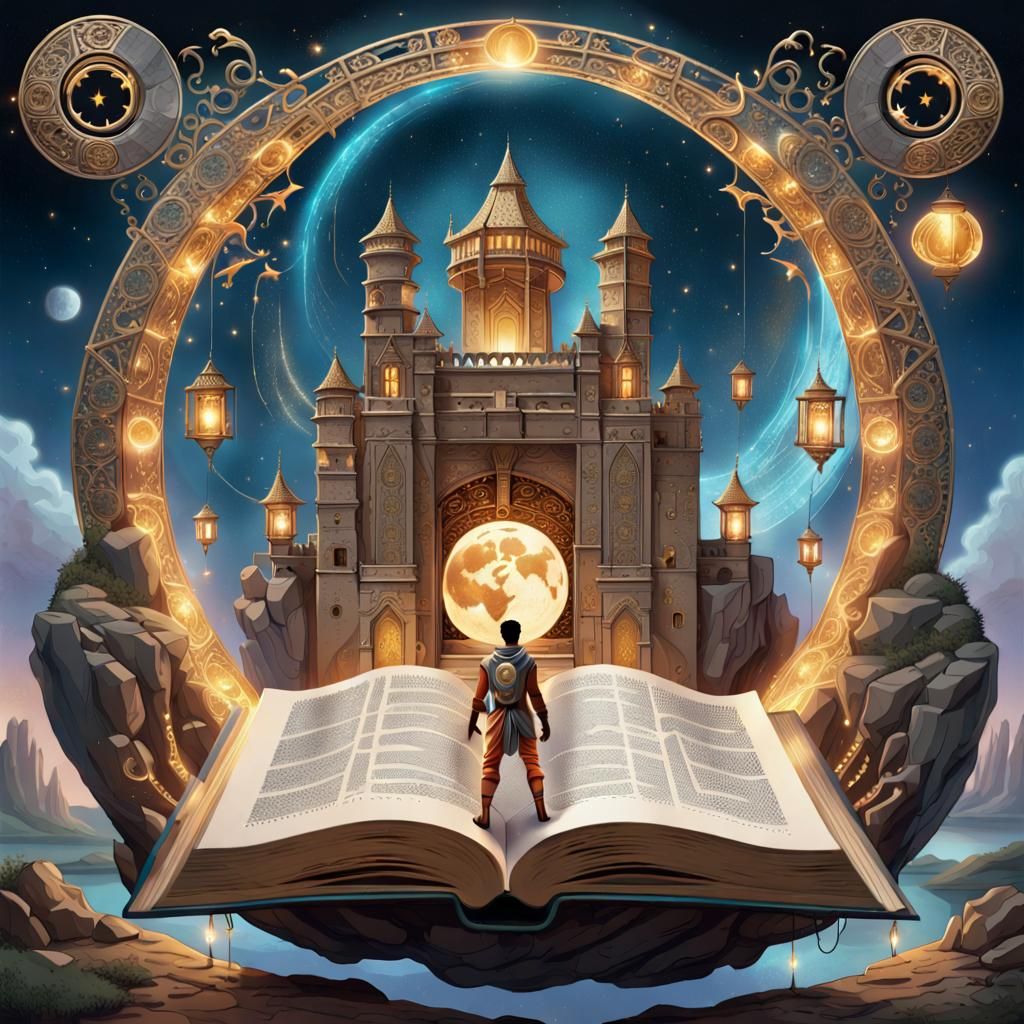 A Book is a Portal to Another World  by @Paul Meadows