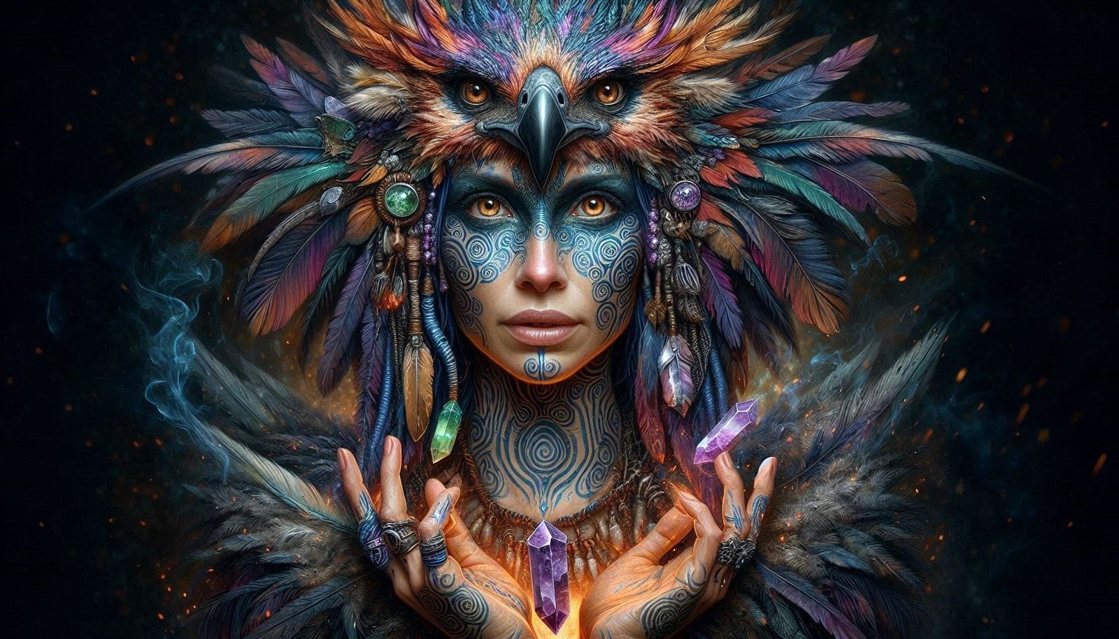 Shaman woman