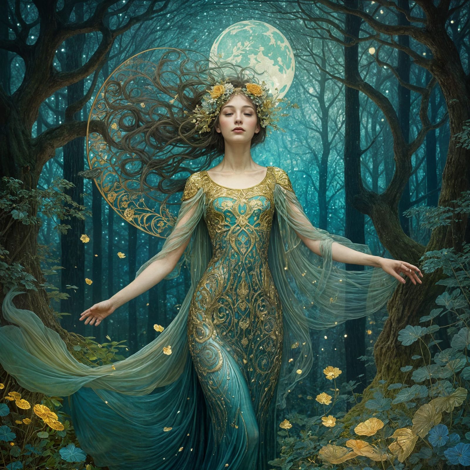 Daughter of the Forest  by @Greyman