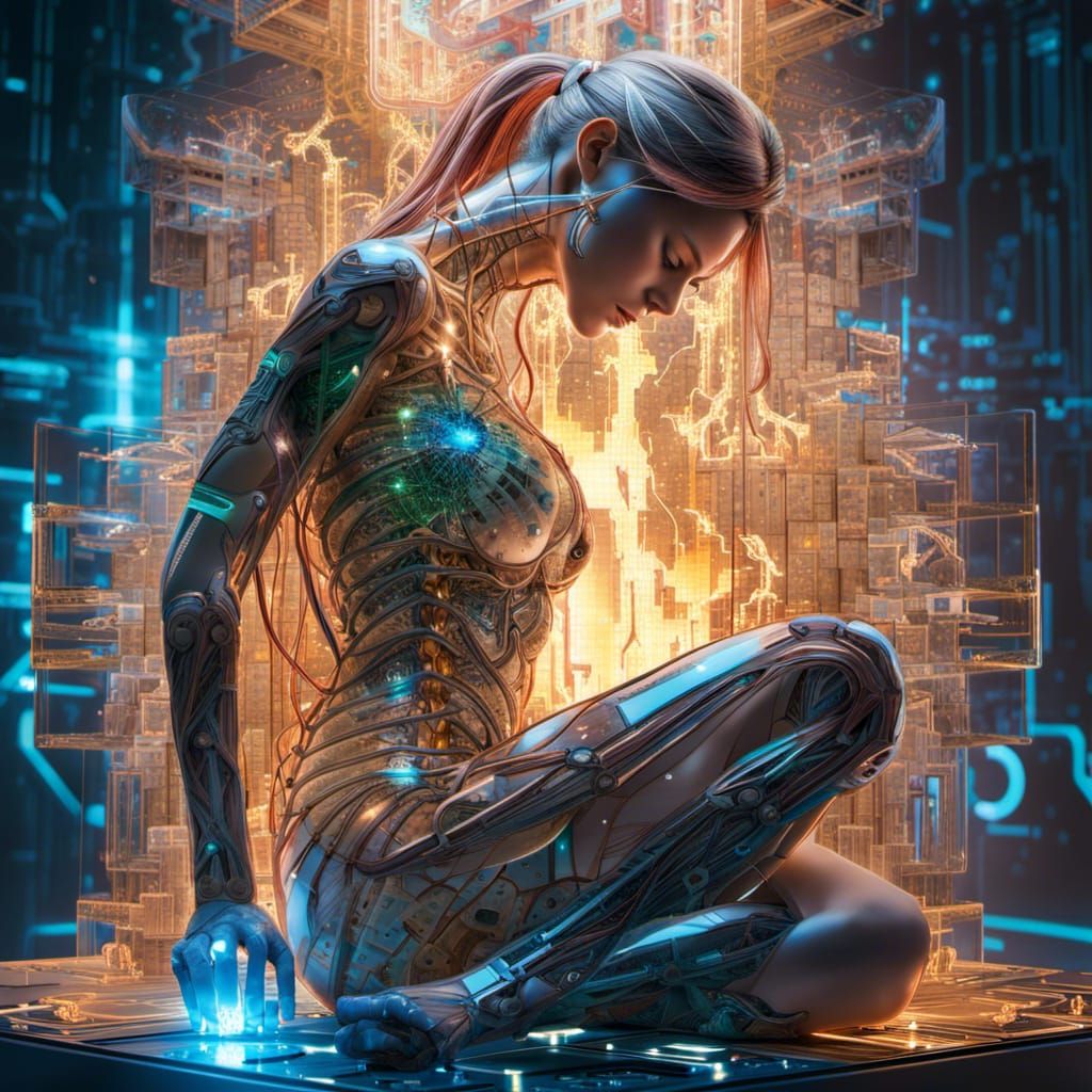 Transhumanist   by @An Idle Mind