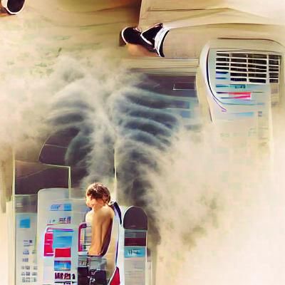 Do you think that is air you are breathing?