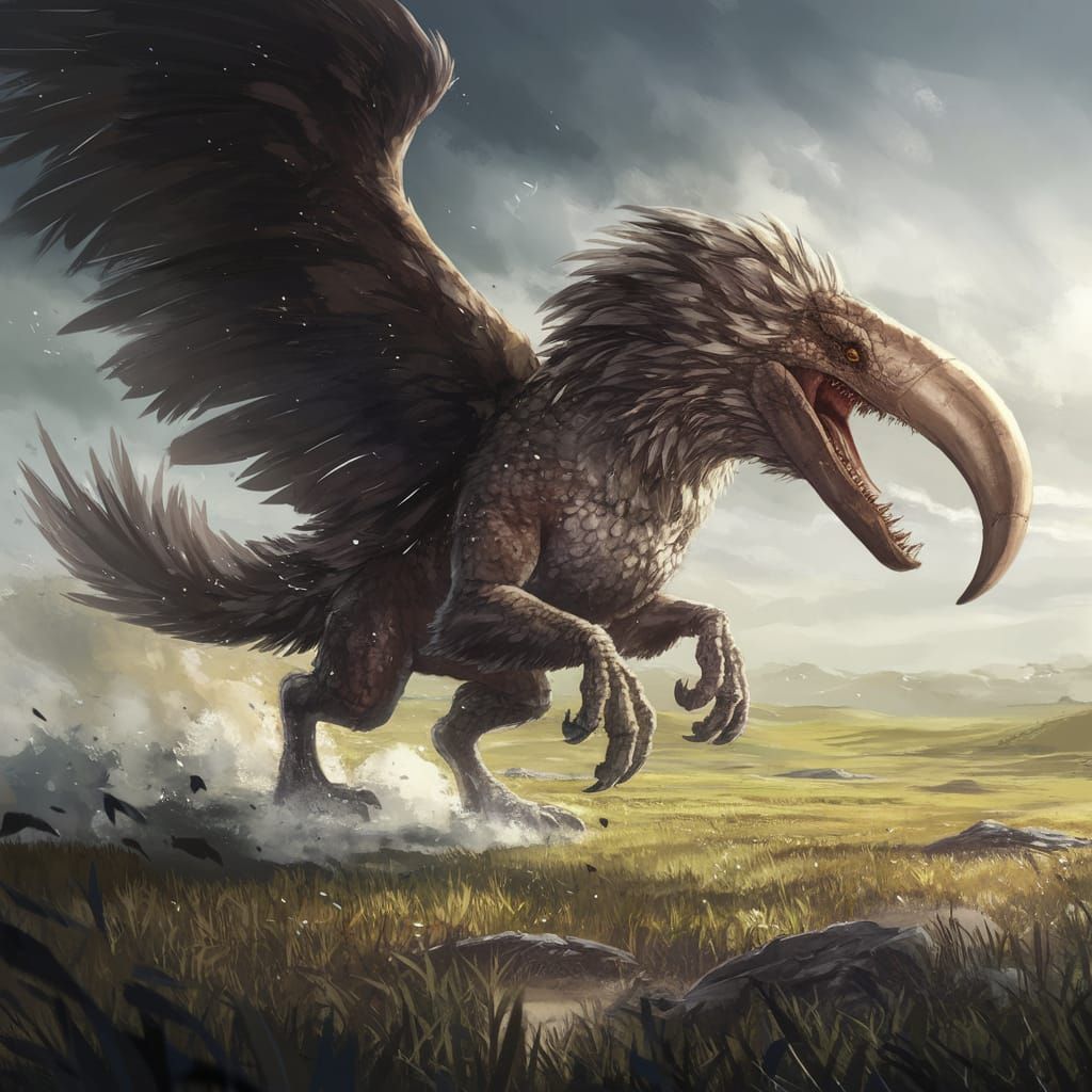 "The beast draws near!"