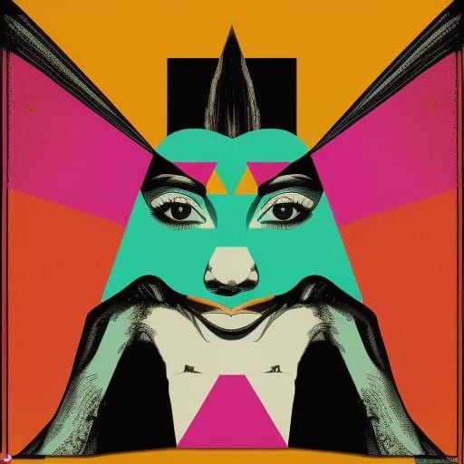 weird pop art