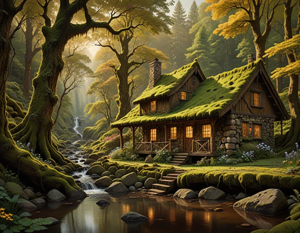 The Cabin in the Woods  by @Maria