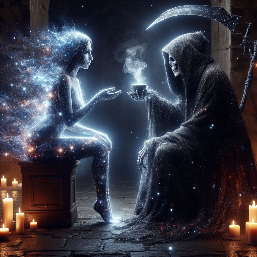 Ethereal Farewell : Tea with grim reaper