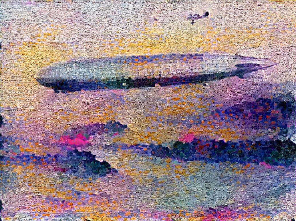 Zeppelin in San Francisco