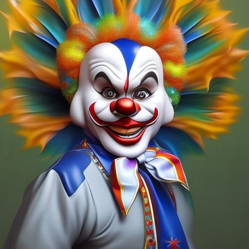 Sparkles the Clown - AI Generated Artwork - NightCafe Creator