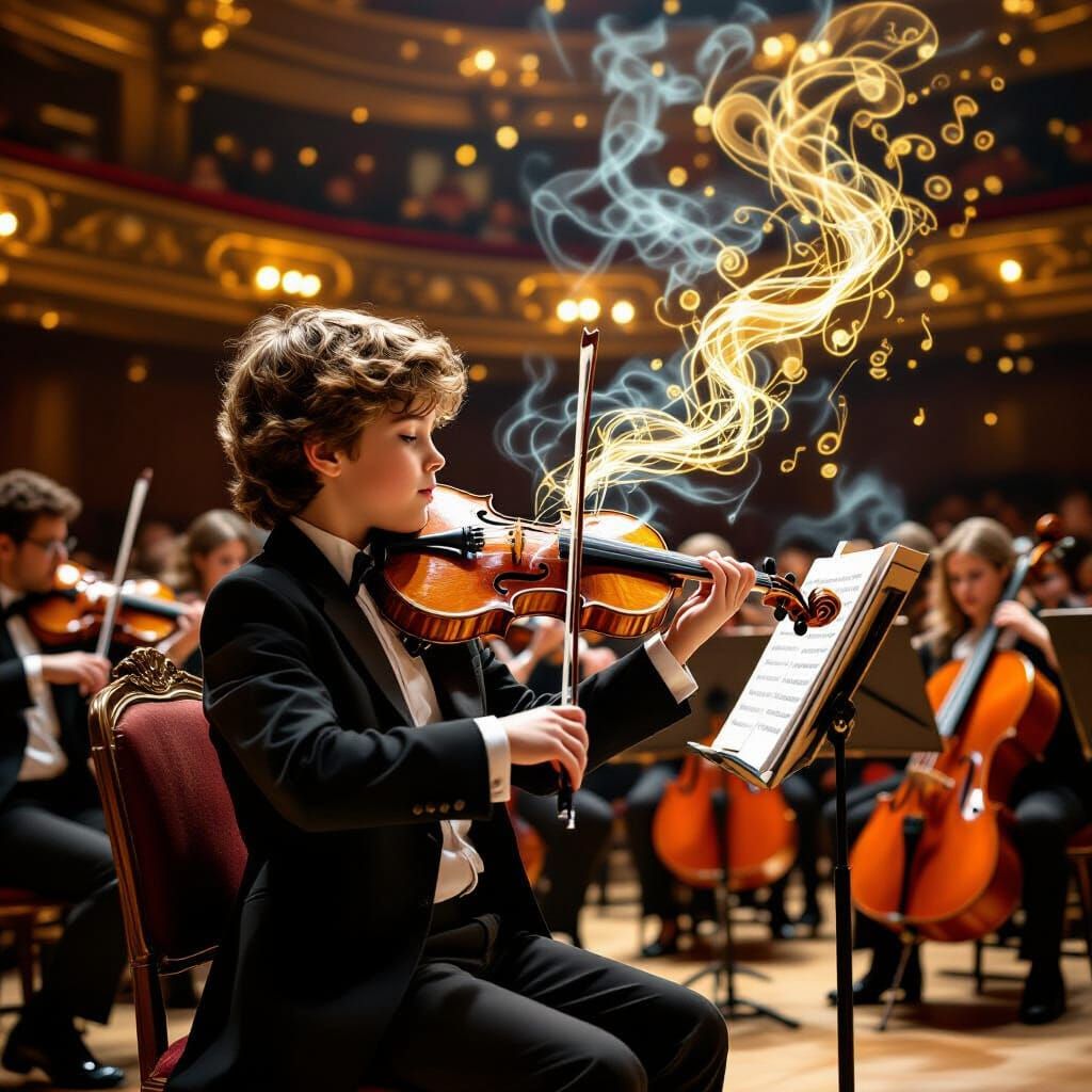 The Child Prodigy   by @LynnDi