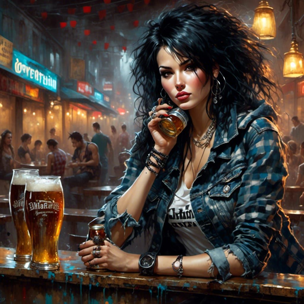 <lora:GrungePunkStyle:1.0>