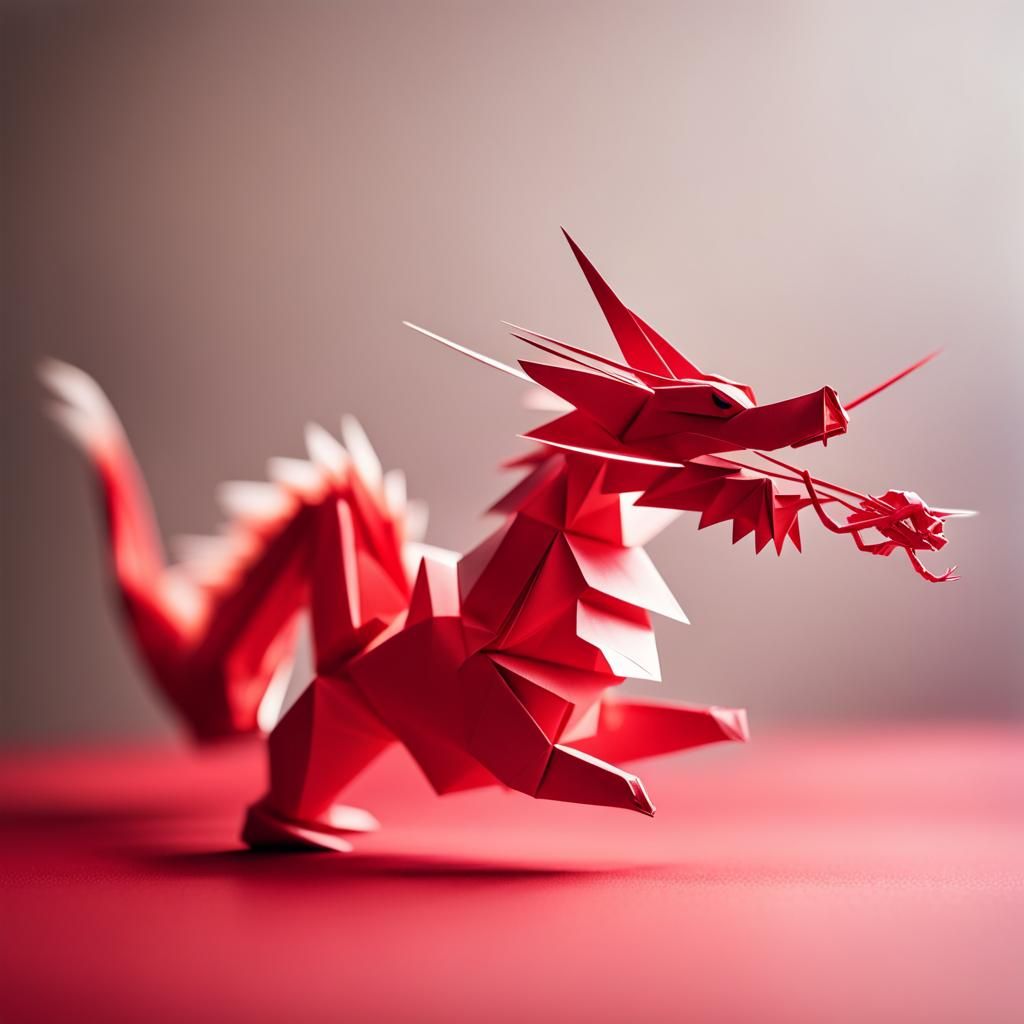 Dragon origami
