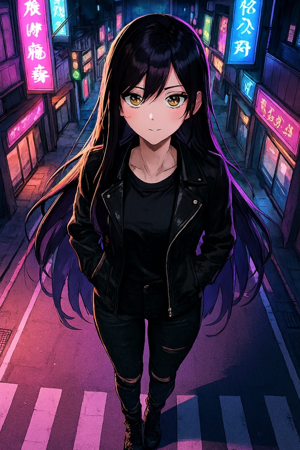 "What are you looking at?"