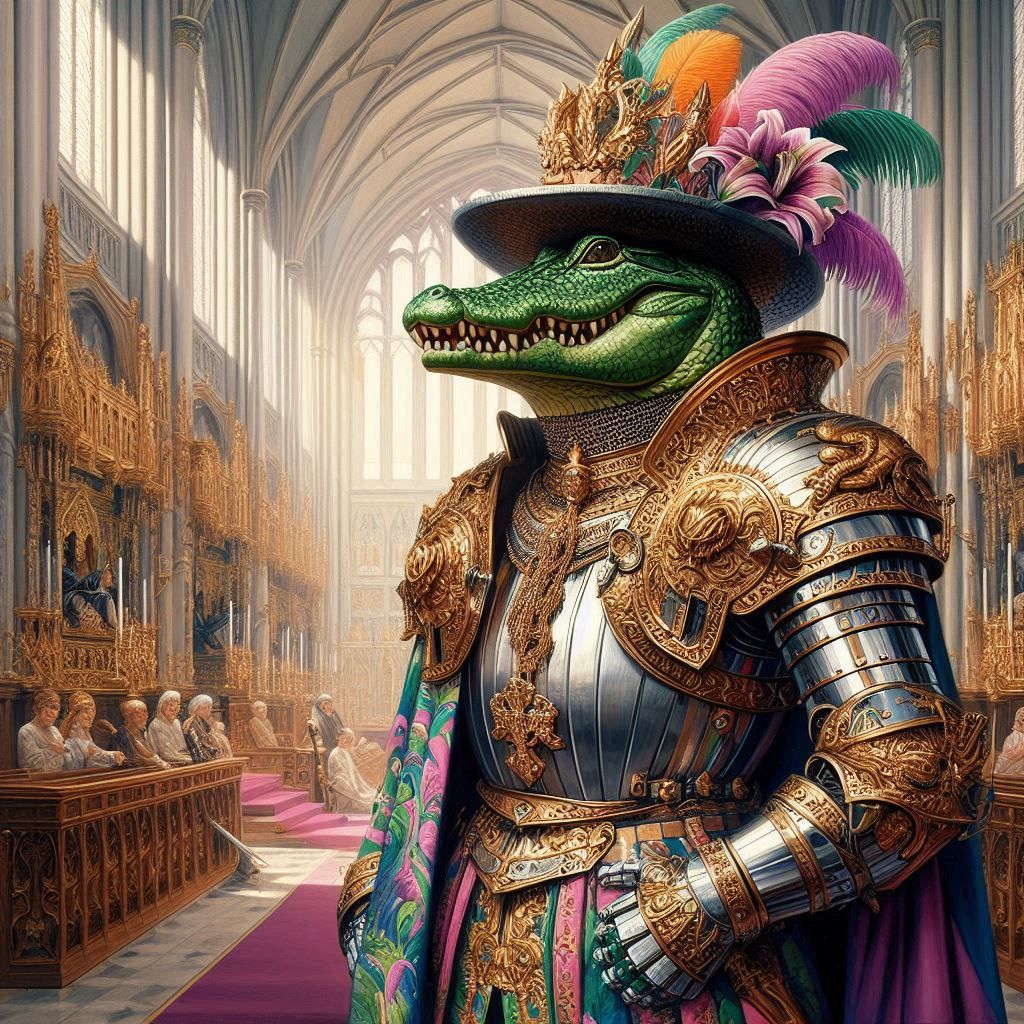 Sir Alfred E. Gator (Al for short😉)