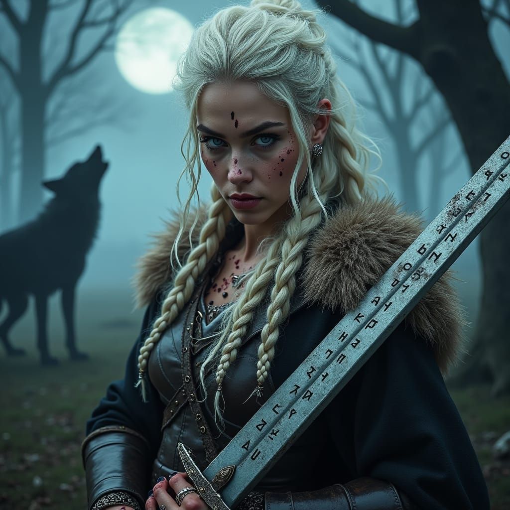 Viking warrior woman