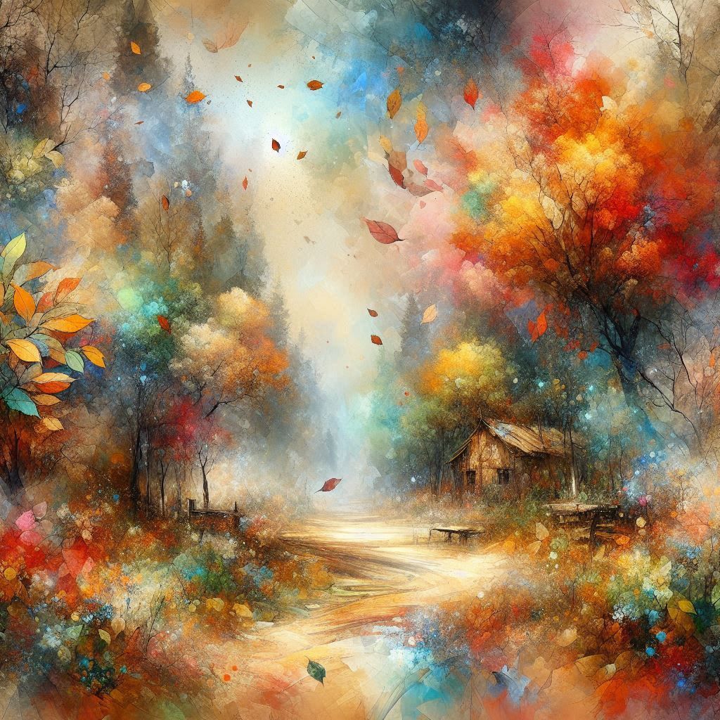 double exposure beautiful fantasy DALL-E 3 portrait landscap...