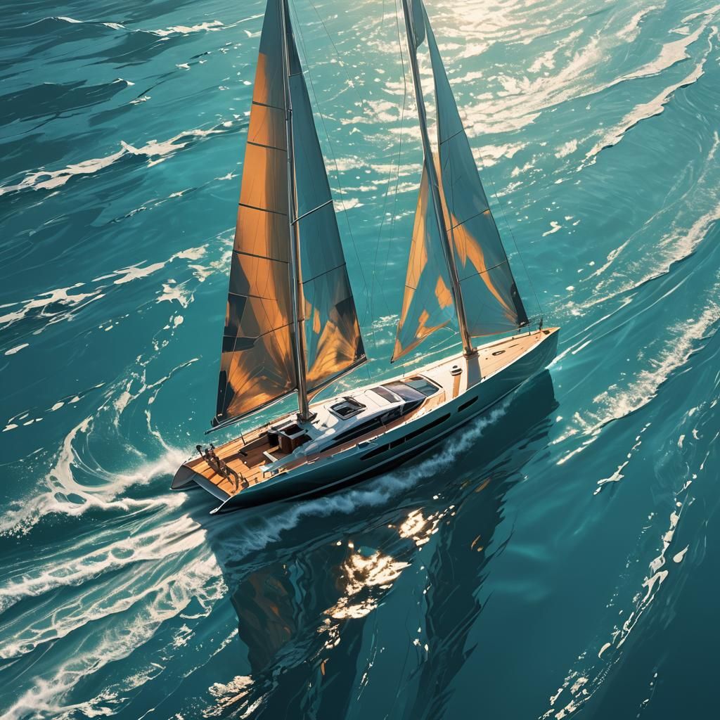 Fastest hydra-foil sailboat ever made!