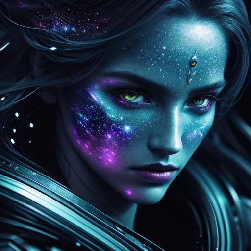 Galaxy/Woman Hybrid