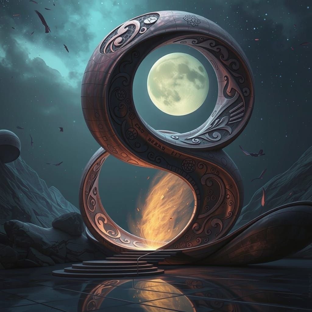 Infinity's Enigma: The Eighth Realm  by @Toadsoup