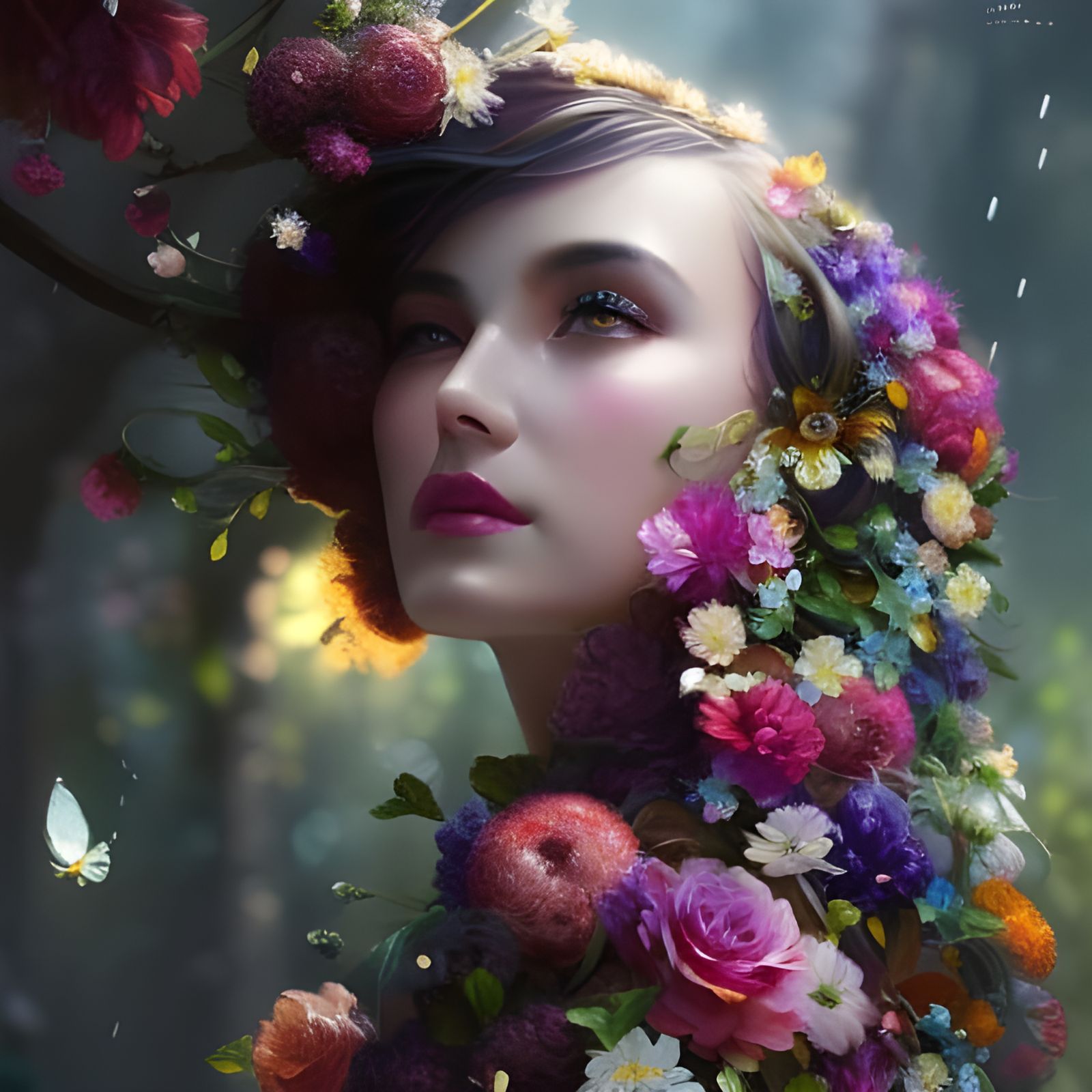 Flowers - Flower goddess theme  by @Kosh Flix