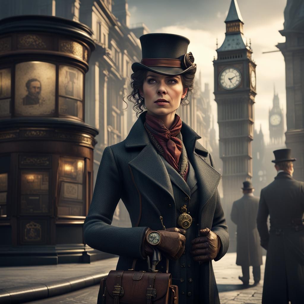 Female Sherlock of London  by @Alia